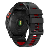 Tech Protect Iconband Pro Garmin Fenix 5 X / 5 X Plus / 6 X / 6 X Pro / 7 X / 8 / 8 Pro / 9 / 9 Pro (51 Mm) Sort/Rød