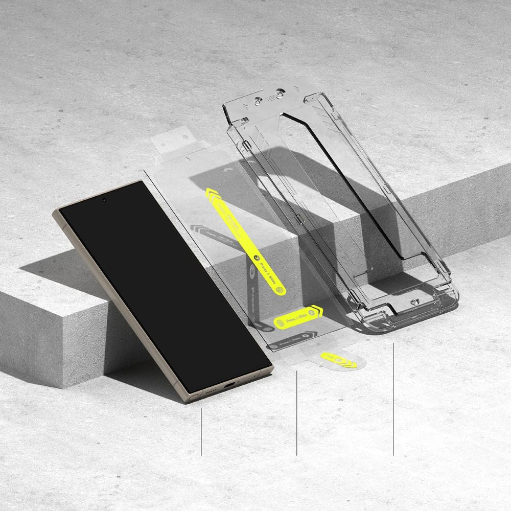 Hærdet Glas Ringke Easy Slide 2 Pack Galaxy S24 Ultra Clear