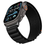 Spigen Wbf1 Remmen Til Apple Watch 8 / 9 / 10 / 11 / 12 / Se / Ultra (44 / 45 / 46 / 49 Mm) Sort