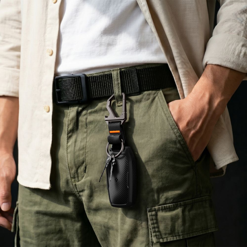 Spigen Tk100 Toyota Nøgleforsettelse Sort