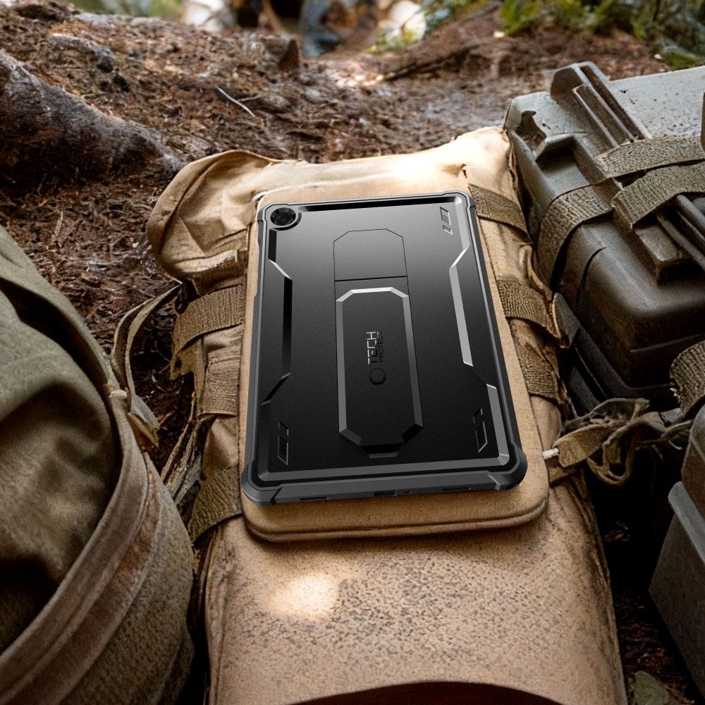 Tech Protect Kevlar Pro 2 Sæt Galaxy Tab A9+ / A11+ Plus 11.0 X210 / X215 / X216 / X230 / X235 / X236 Sort