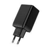 Tech Protect C65 W 3 Ports Netværksopladder Pd 65 W / Qc3.0 Sort