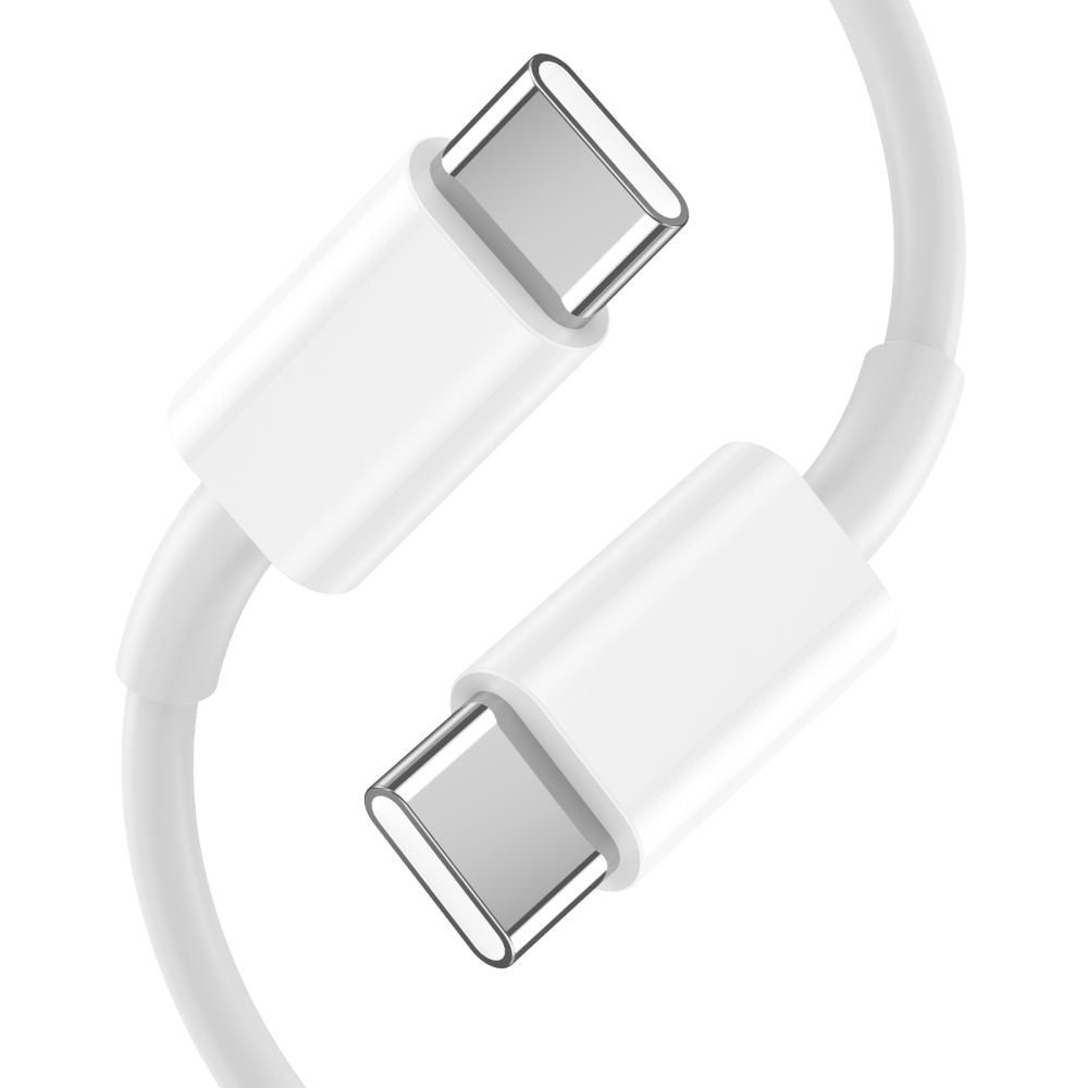Tech Protect Nca30 2 Port Netværksopladder Pd 30 W / Qc3.0 + Type C Kabel Hvid