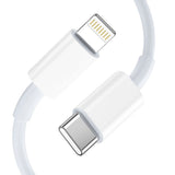 Tech Protect Nca30 2 Port Netværksopladder Pd 30 W / Qc3.0 + Lightning Kabel Hvid