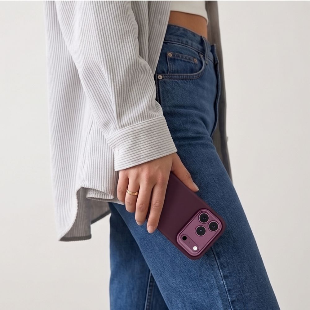 Tech Protect Uniq Magsafe Cc Iphone 17 Pro / 18 Pro Burgundy
