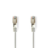 Nedis CCGT85110GY100 netværkskabel Grå 10 m Cat5e F/UTP (FTP)