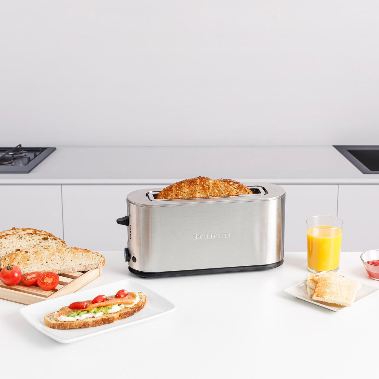 Taurus Mytoast Legend 7 2 skive(r) 1000 W Rustfrit stål