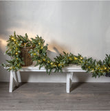 Star Trading Torpa 5 arm hvid adventsstage