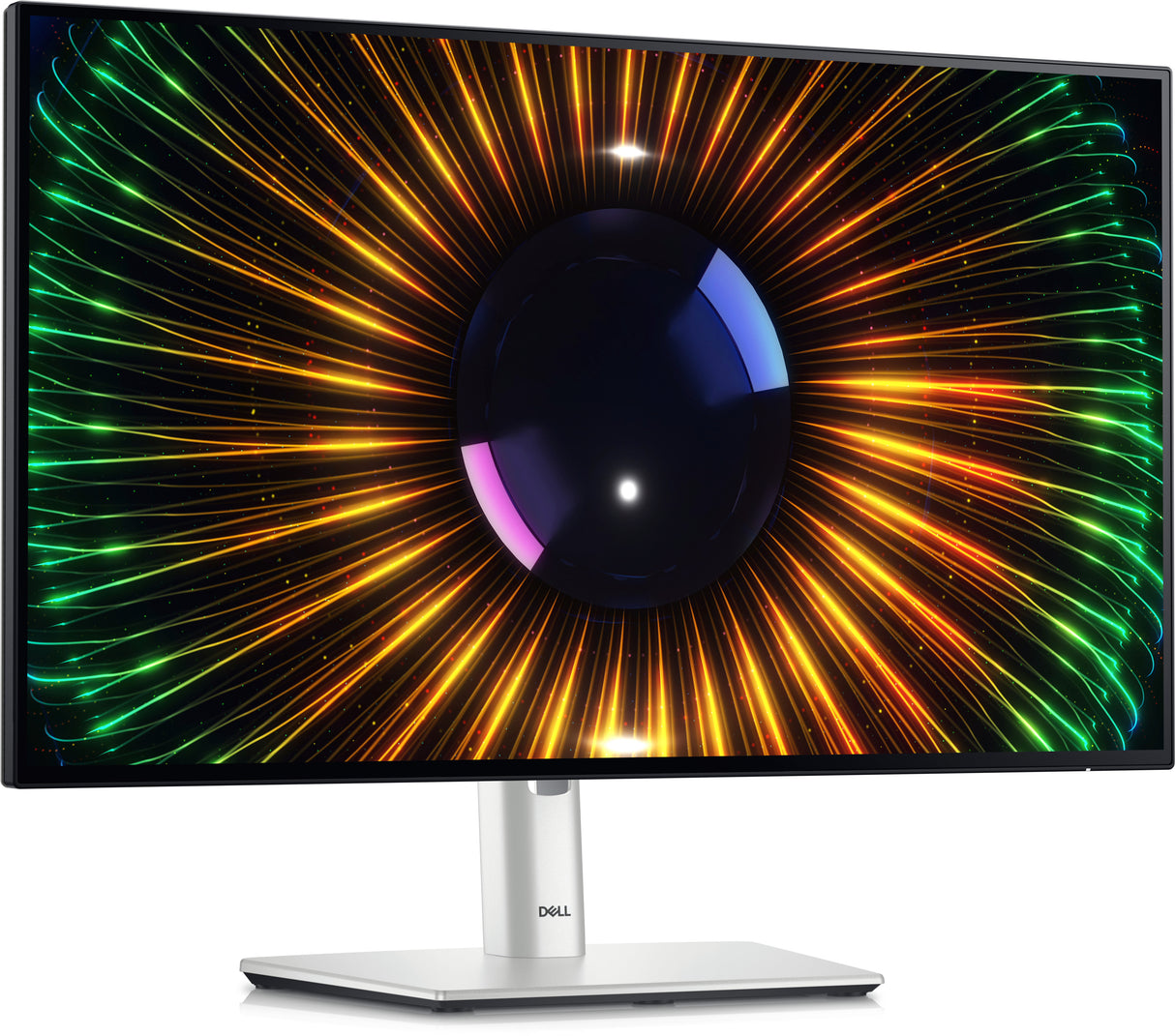 DELL UltraSharp U2424H computerskærm 60,5 cm (23.8") 1920 x 1080 pixel Fuld HD LCD Sort, Sølv