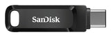 SanDisk Ultra Dual Drive Go USB-nøgle 64 GB USB Type-A / USB Type-C 3.2 Gen 1 (3.1 Gen 1) Sort