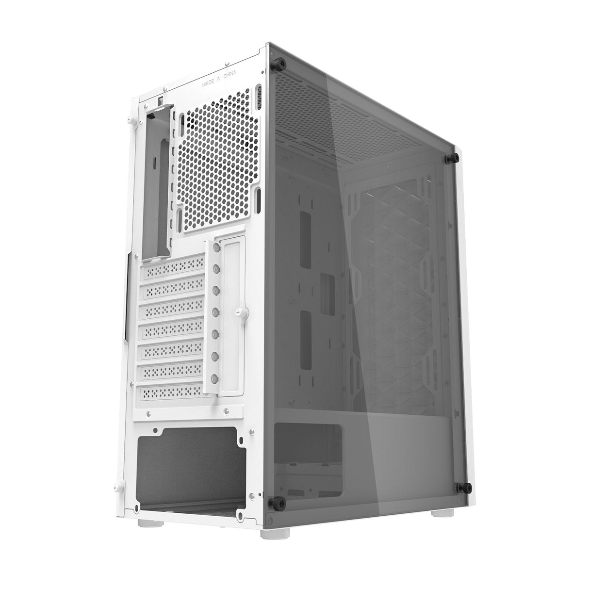 darkFlash DK351 WHITE computeretui Midi Tower Hvid