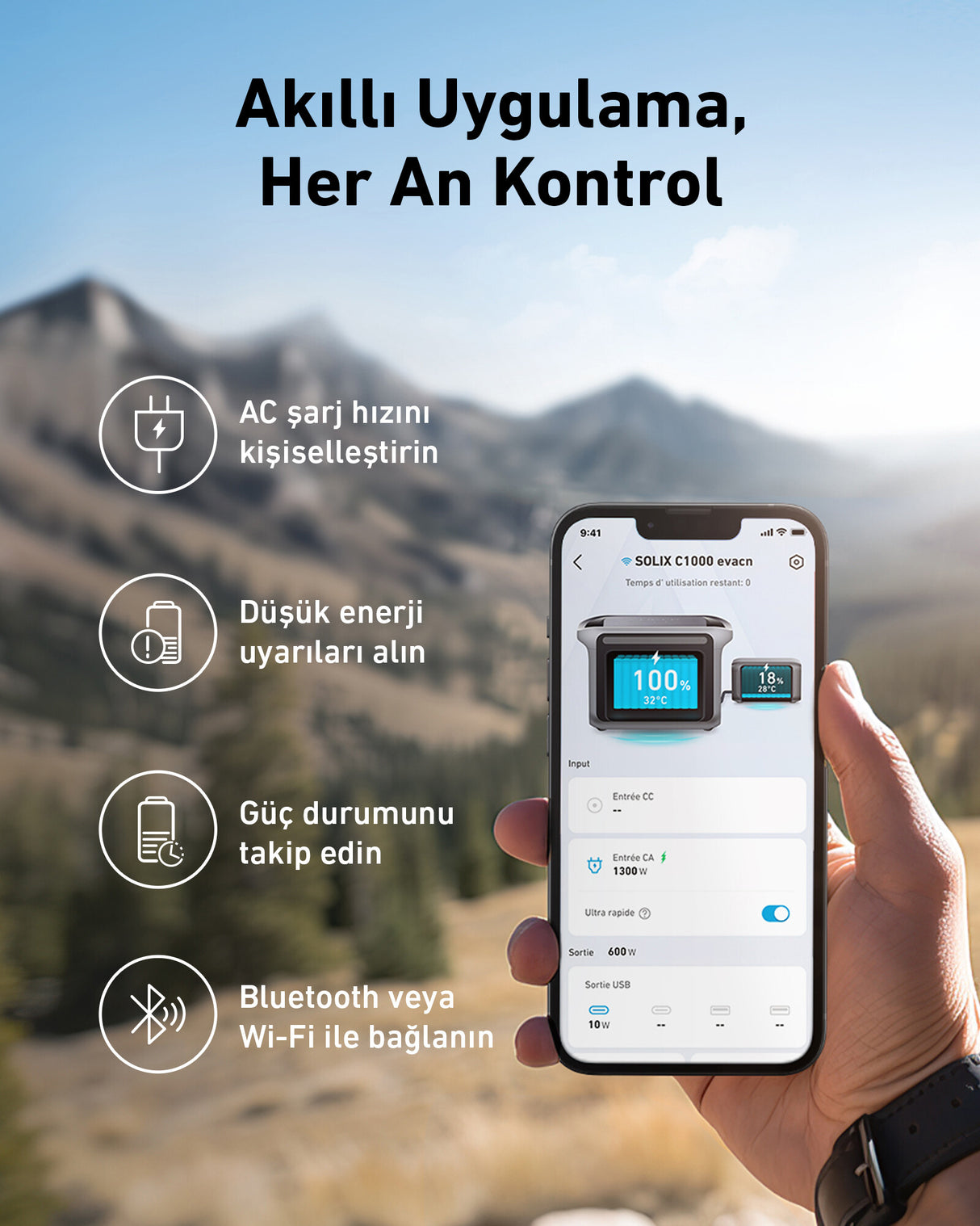 Anker Solix C1000X Bærbar energistation 8 1800 W 12,9 kg