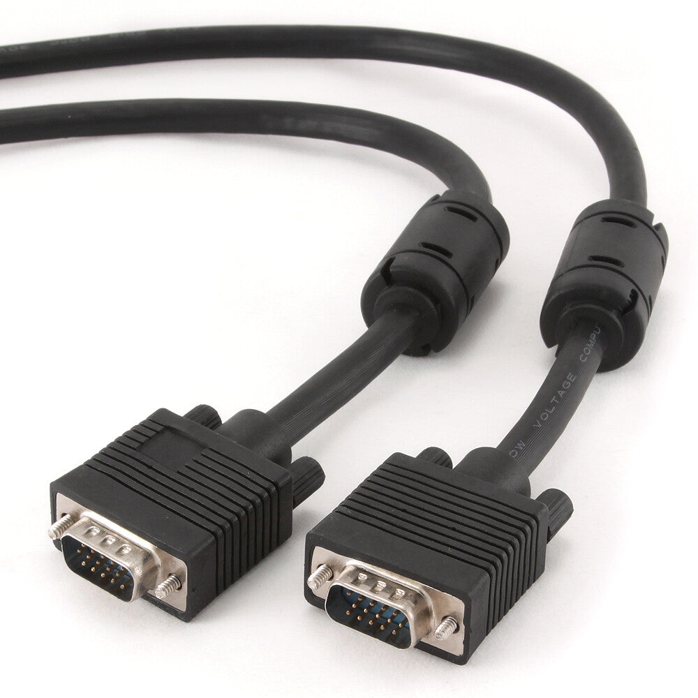 Gembird 1.8m HD15 M/M VGA kabel 1,8 m VGA (D-Sub) Sort