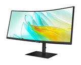 Samsung ViewFinity S6 S34C652UEU 34 VA 3440 x 1440 (UltraWide) HDMI DisplayPort USB-C 100Hz Dockingskærm