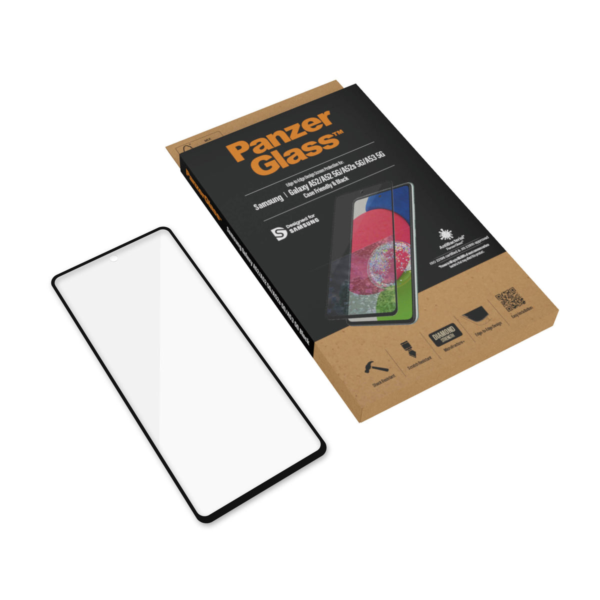 PanzerGlass ® Skærmbeskyttelse Samsung Galaxy A52 | A52 5G | A52s 5G | A53 5G