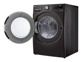 LG RH18U8JVCW tørretumbler Fritstående Front-læsning 18 kg Sort