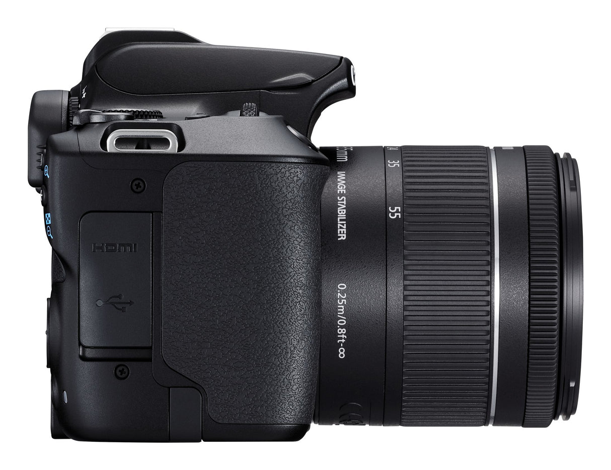 Canon EOS 250D+EF-S 18-55mm SLR kamerasæt 24,1 MP CMOS 6000 x 4000 pixel Sort