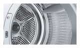 Bosch Serie 8 WQB246DLSN tørretumbler Fritstående Front-læsning 9 kg Hvid