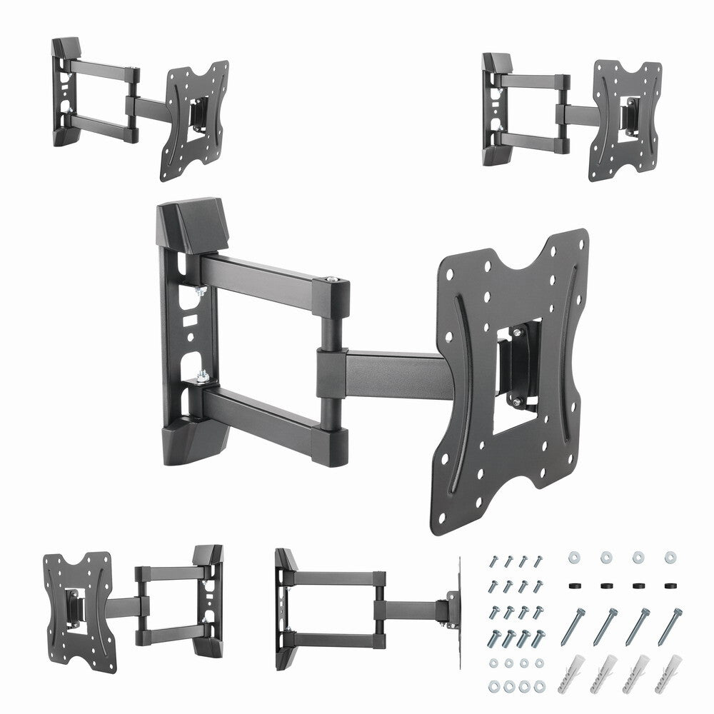 Gembird WM-42ST-02 tv-beslag 106,7 cm (42") Sort