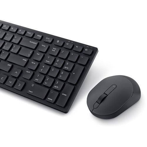 DELL KM555 tastatur Mus inkluderet Universel RF trådløs + Bluetooth QWERTY Russisk Sort