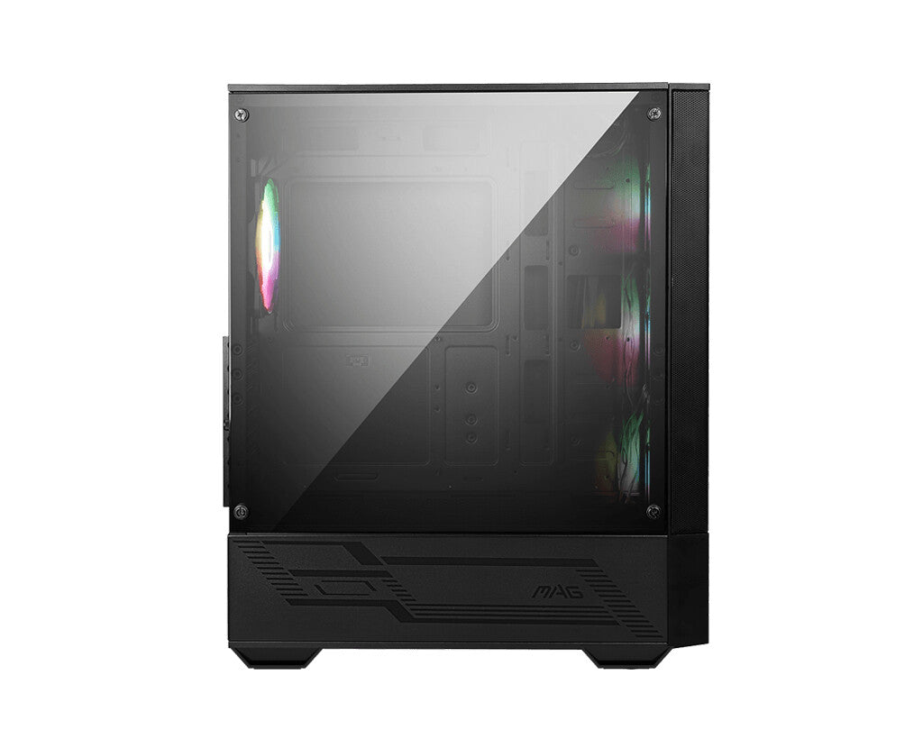 MSI MAG Forge 112R Midi Tower Sort, Transparent