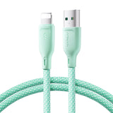JOYROOM 6941237110541 Lightning kabel 1 m Grøn