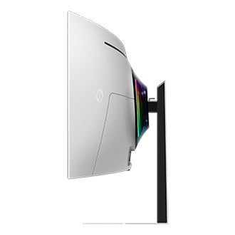Samsung G95SC computerskærm 124,5 cm (49") 5120 x 1440 pixel Dual QHD OLED Sølv
