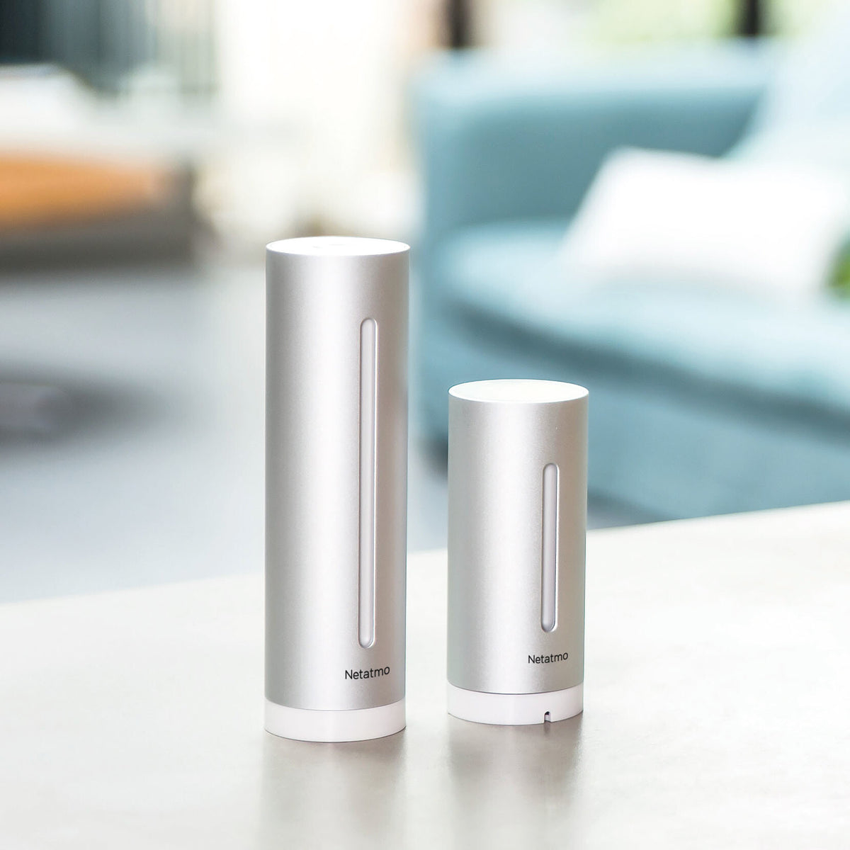 Netatmo NWS01-EC digital vejrstation Aluminium Batteri/USB Wi-Fi