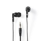 Nedis HPWD1000BK hovedtelefoner/headset Ledningsført I ørerne Opkald/musik Sort