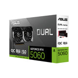 ASUS Dual -RTX5060-O8G NVIDIA GeForce RTX 5060 8 GB GDDR7