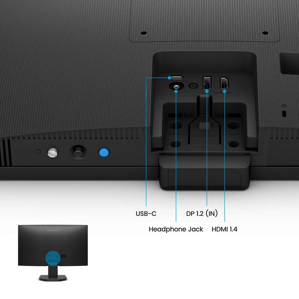 BenQ GW2490C computerskærm 60,5 cm (23.8") 1920 x 1080 pixel Fuld HD Sort