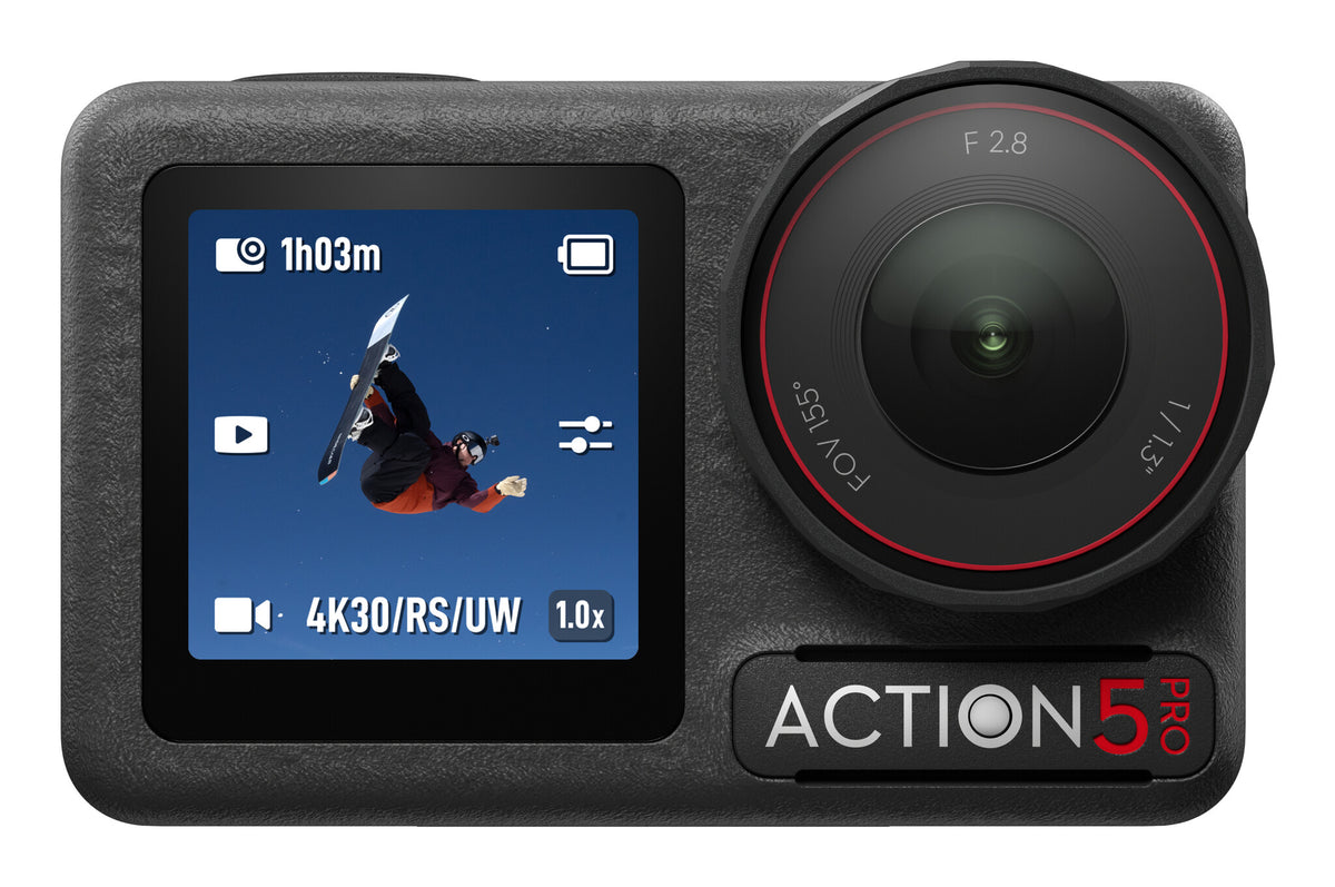 DJI Osmo Action 5 Pro Standard Combo kamera til actionsport 40 MP 4K Ultra HD CMOS 25,4 / 1,3 mm (1 / 1.3") Wi-Fi 300 g