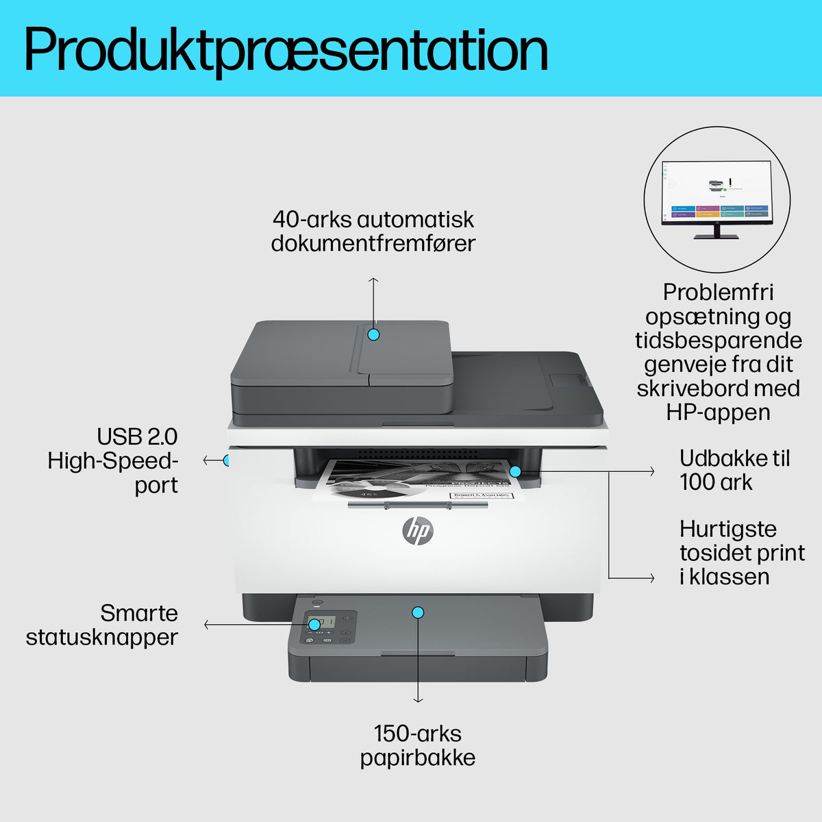 HP LaserJet MFP M234sdn Printer