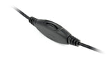 Gembird MHS-001 hovedtelefoner/headset Ledningsført Musik Sort