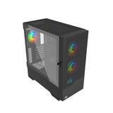 Nordic Gaming Munin RGB Tower ATX Sort
