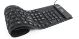 Gembird KB-109F-B tastatur USB + PS/2 QWERTY Sort
