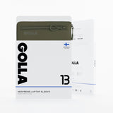 Golla 601656 taske og etui til laptop 33 cm (13") Grøn