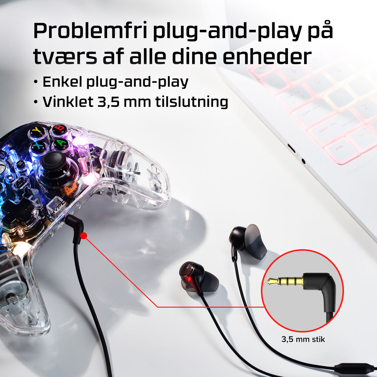 HyperX Cloud Earbuds III, sort