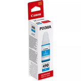 Canon GI 490 C Cyan 7000 sider Blækrefill 0664C001