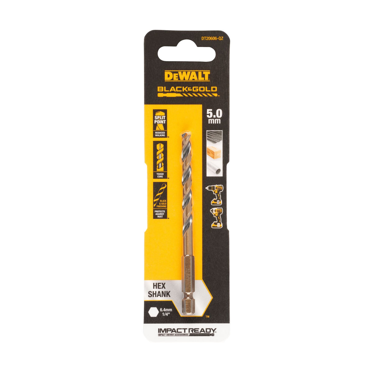 DeWALT DT20606-QZ borehoved Spiral skæreborebit 1 stk