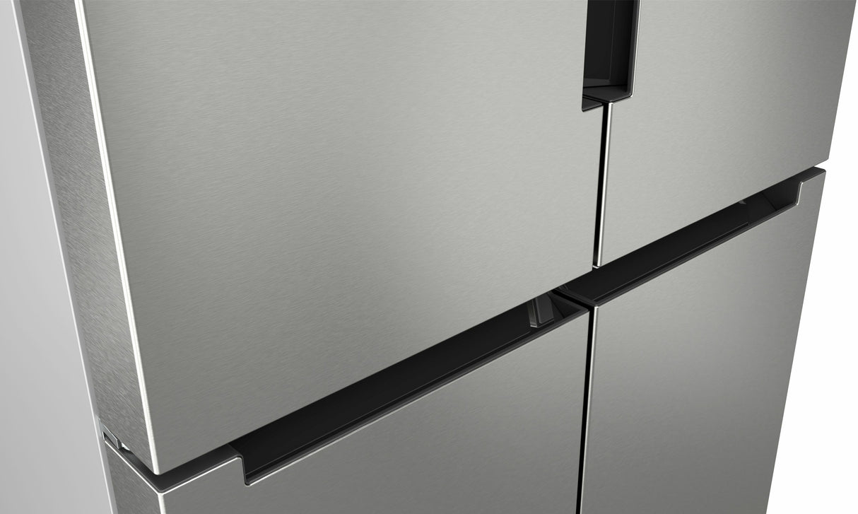 Bosch Serie 4 KFN96VPEA side-by-side køle-fryseskab Fritstående 605 L Rustfrit stål