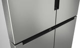 Bosch Serie 4 KFN96VPEA side-by-side køle-fryseskab Fritstående 605 L Rustfrit stål