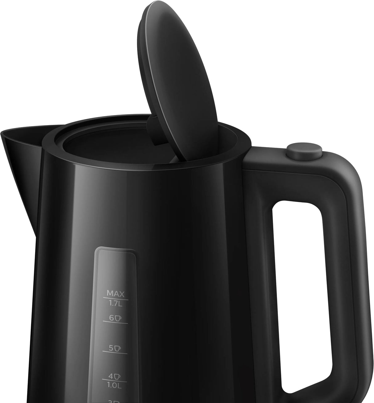 Philips 3000 series Series 3000 HD9318/20 Kedel - 1,7 liter, familiestørrelse, sort