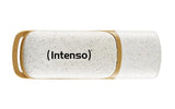Intenso Green Line USB-nøgle 128 GB USB Type-A 3.2 Gen 1 (3.1 Gen 1) Beige, Brun