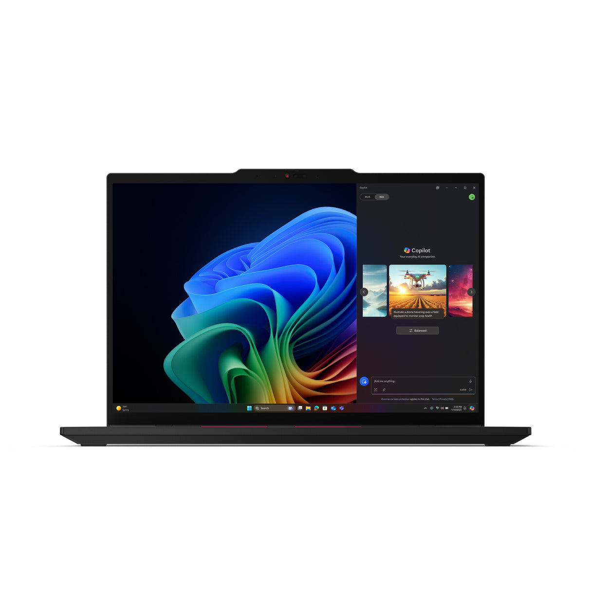 Lenovo ThinkPad T14s Gen 6 (Intel) Copilot+ PC Intel Core Ultra 7 258V Laptop 35,6 cm (14") WUXGA 32 GB LPDDR5x-SDRAM 512 GB SSD Wi-Fi 7 (802.11be) Windows 11 Pro Engelsk Sort