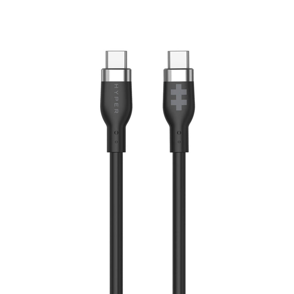 HYPER HyperJuice USB-kabel USB 2.0 1,5 m USB C 60 W Sort