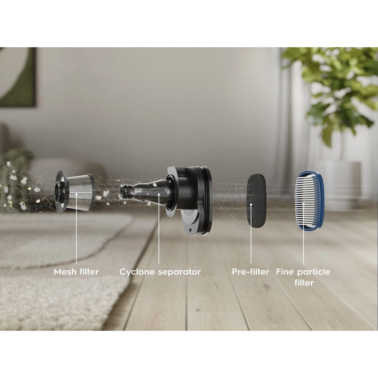Electrolux EF163 Filter Håndstøvsuger