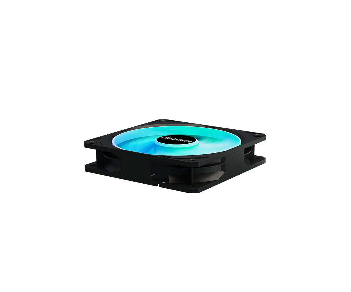 Asrock Challenger 360 Digital ARGB kølesystem 1-pack Sort 120 mm