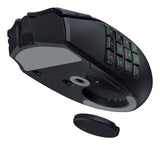 Razer Naga V3 Pro mouse Gaming Right-hand RF Wireless + Bluetooth + USB Type-C Optical 50000 DPI
