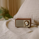 Sangean WR-7 Plus radio natural cherry